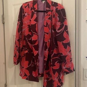 Venus Floral Pink Women's Jacket